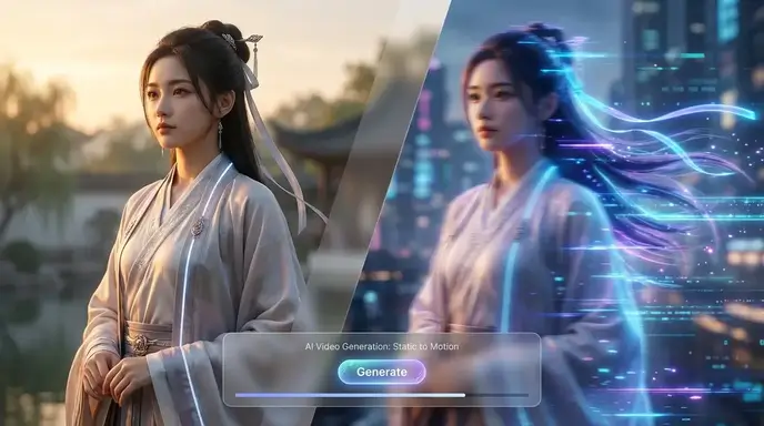 AI chuyển hình ảnh thành video Trung Quốc
