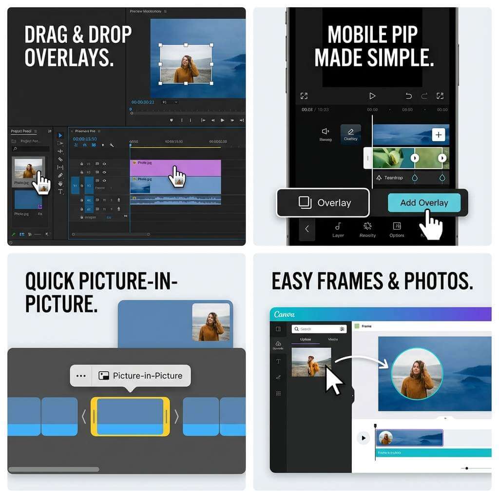 How to Add Pictures in a Video Timeline