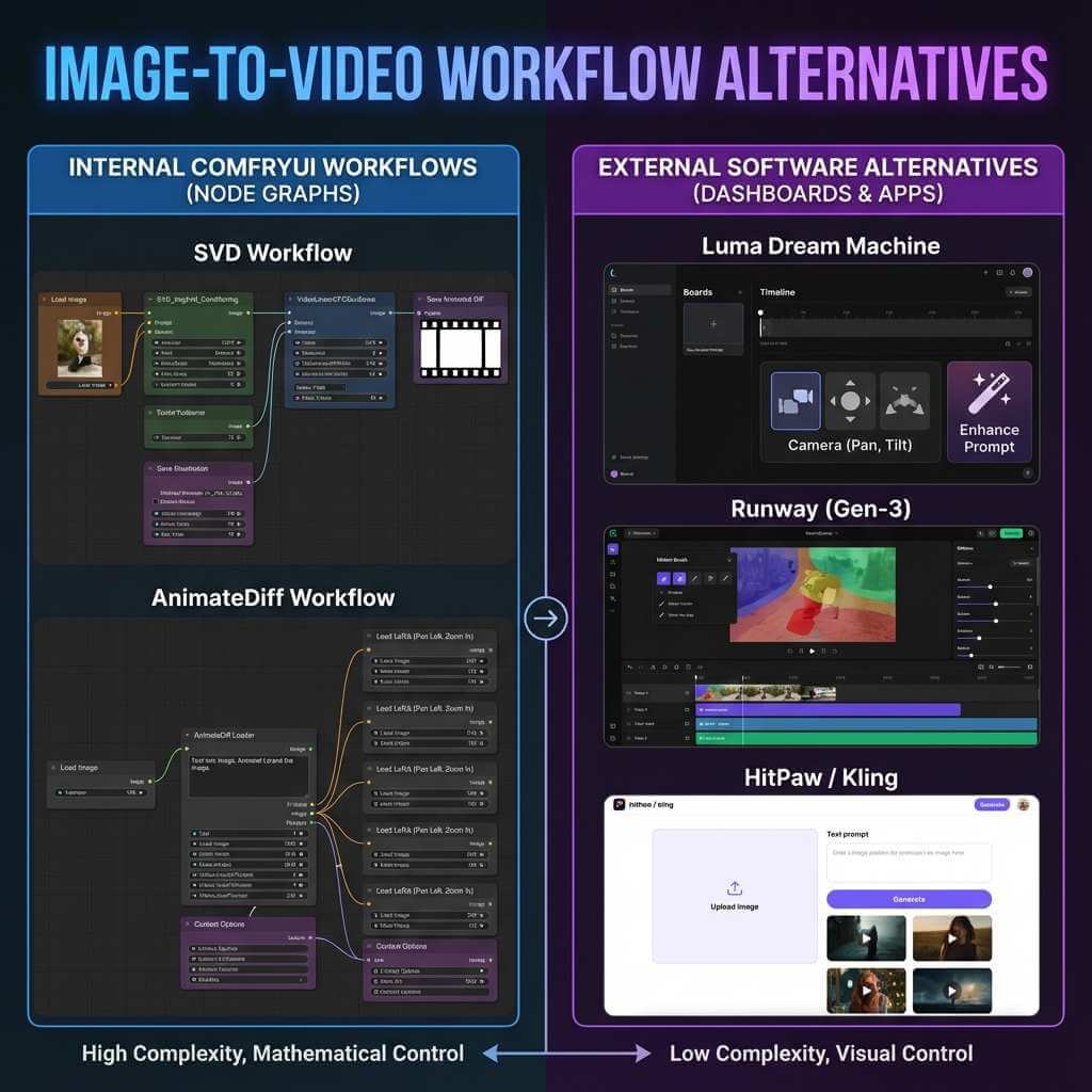 ComfyUI Image to Video Workflow Alternative