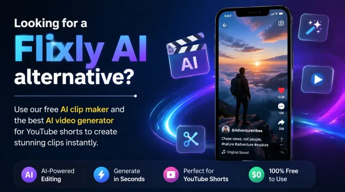 Flixly AI ビデオ ジェネレーター 無料