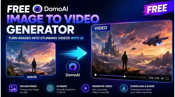 ฟรี Domoai Image To Video Generator