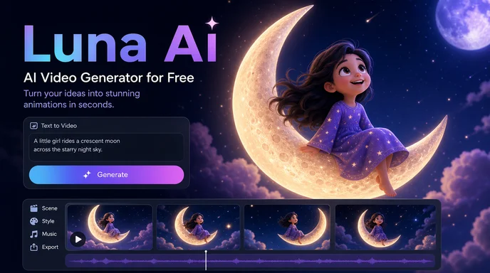 Generador de Video Luna AI Gratis