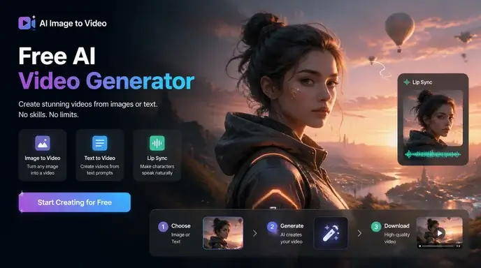 Alternatywa Magic Hour AI: darmowy generator wideo AI