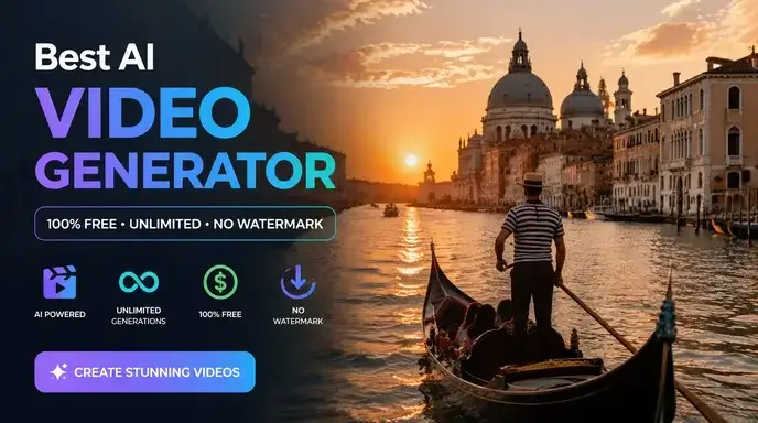 Trình tạo video Venice AI miễn phí không giới hạn