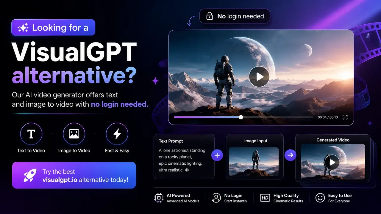 VisualGPT AI Video Generator